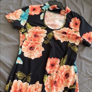 Flowerly Stretchy Soft Swing dress